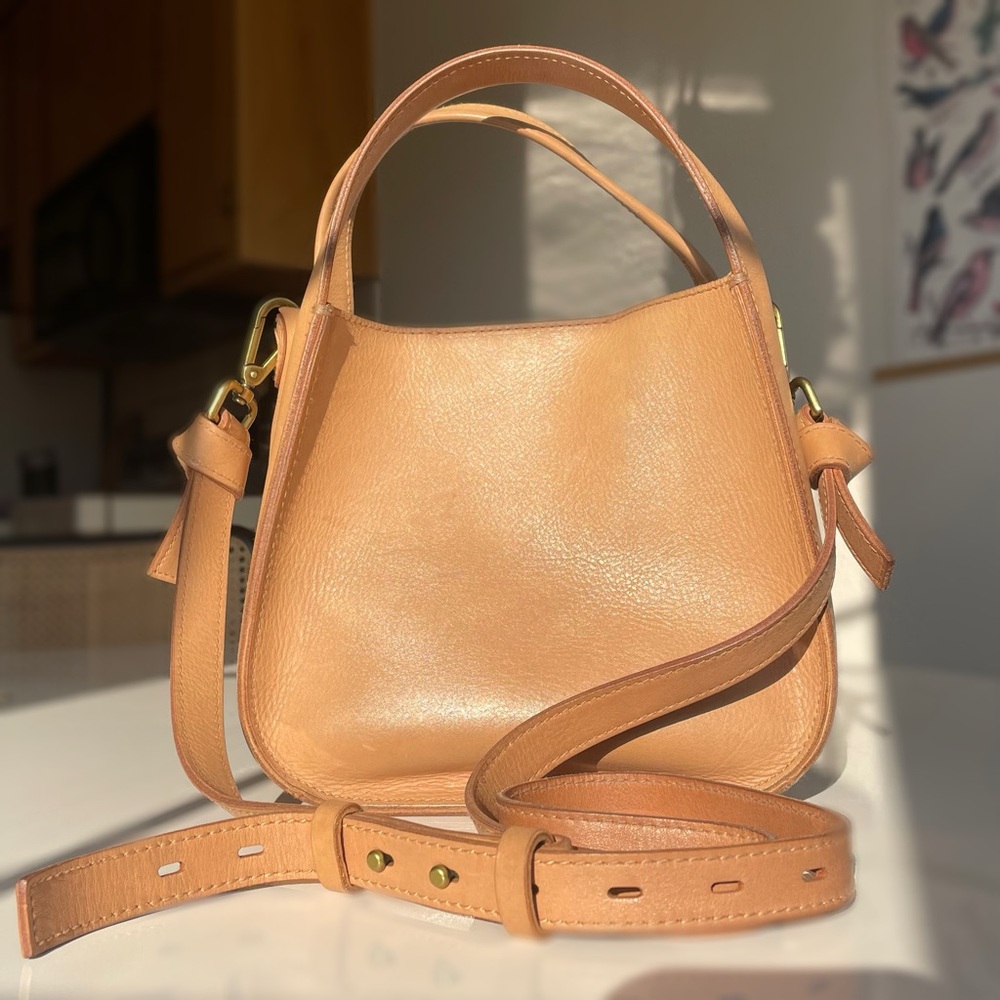 Madewell | Sydney Crossbody Bag | Tan Leather